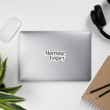Marriage Legacy Sticker