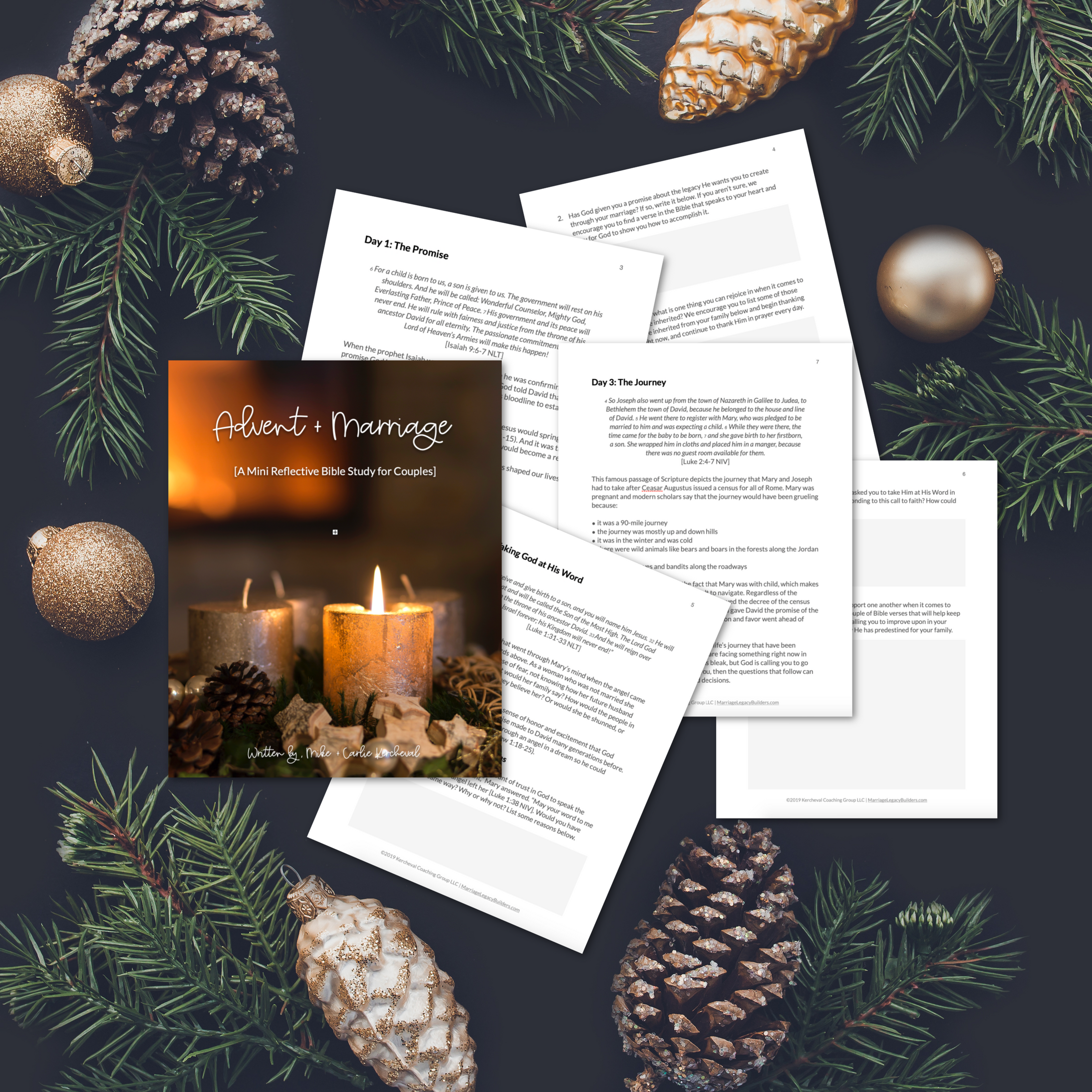 Advent + Marriage: A Mini Reflective Bible Study for Couples