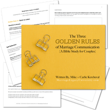 Marriage Win Workshop: The Three Golden Rules of Communication Workshop