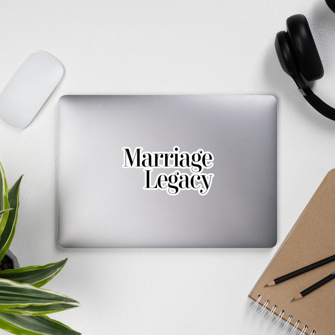 Marriage Legacy Sticker