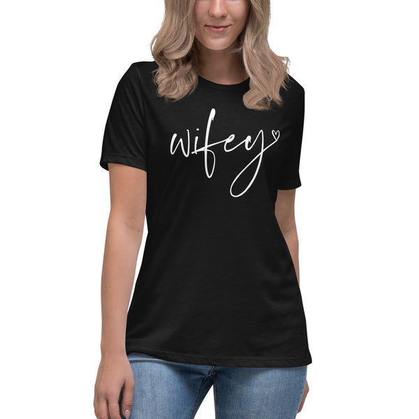 Wifey Relaxed T-Shirt - Bella & Canvas